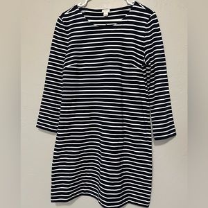 J. Crew Striped Dress
